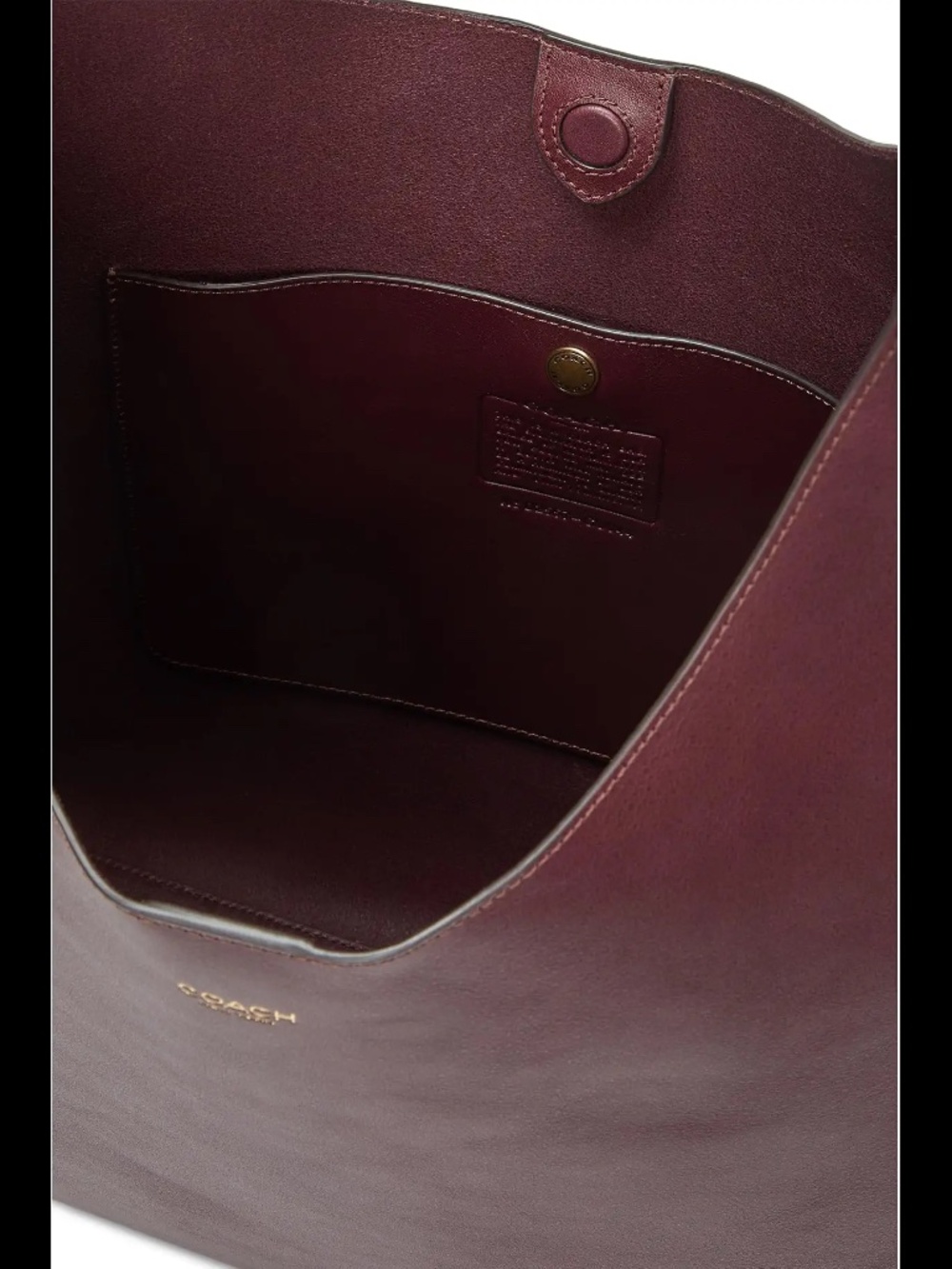 COACH BROOKLYN MERLOT NWT